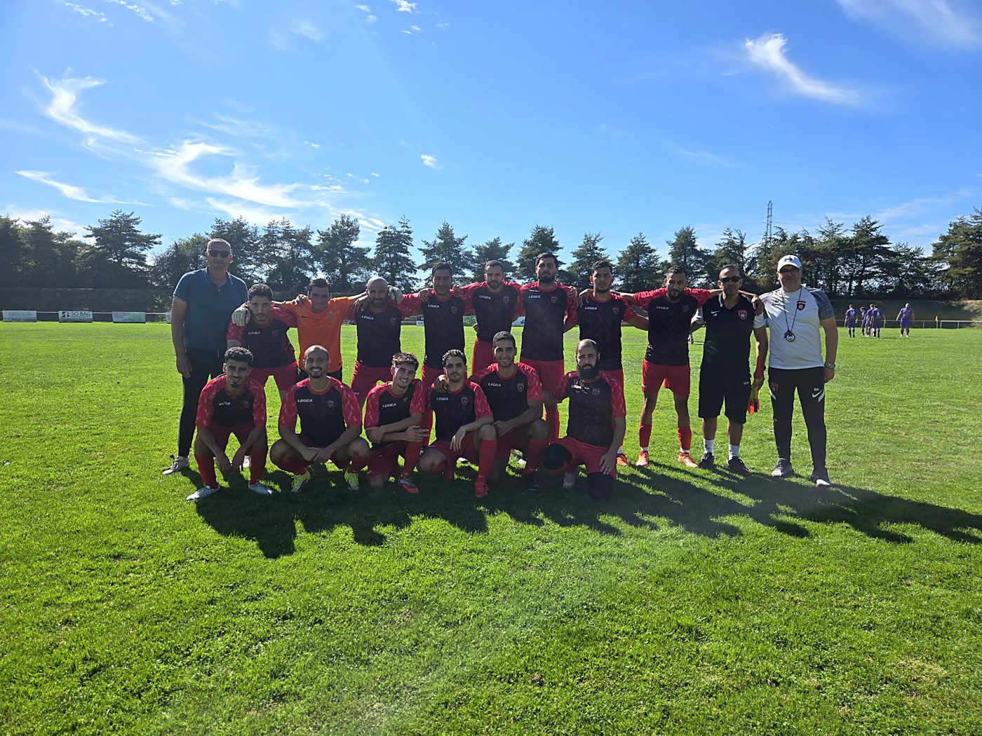 L'équipe senior du Champforgeuil FC